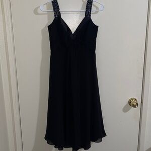 David Bridal Black Dress size 6